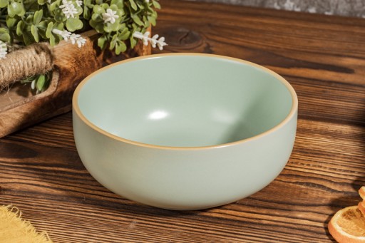 Kameninová šalátová misa 15 cm zelená