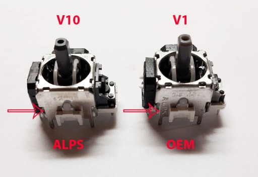 Originálny analógový V10 3D ALPS Xbox One Dualshock