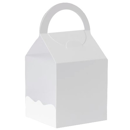 Taška EXPLODING BOX biela - Papierové veci