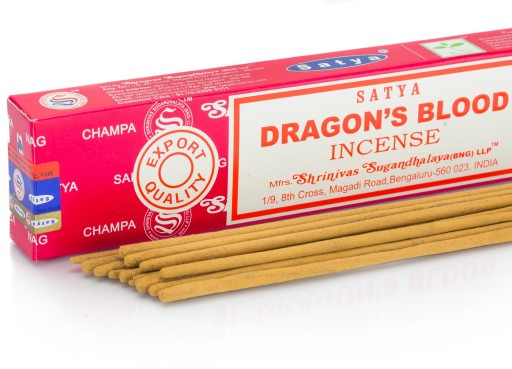 NAG CHAMPA SATYA POLLEN vonné tyčinky 15g Dračia krv