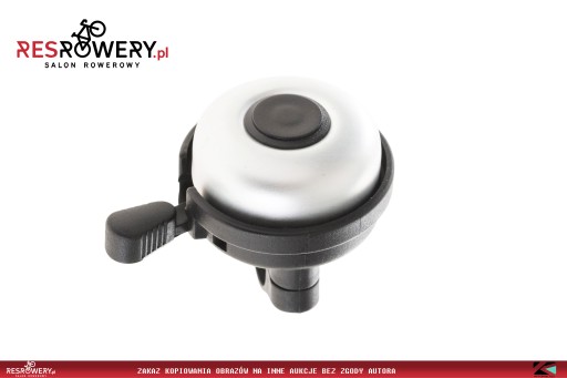 ALU KANDS ZVON NA KID BICYKEL 45MM STRIEBORNÝ