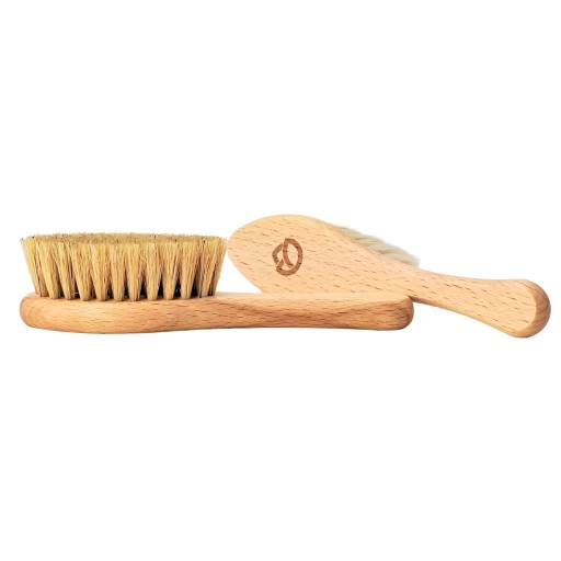 Gentle Goat Bristle Cradle Cap kefa na vlasy pre deti Noble