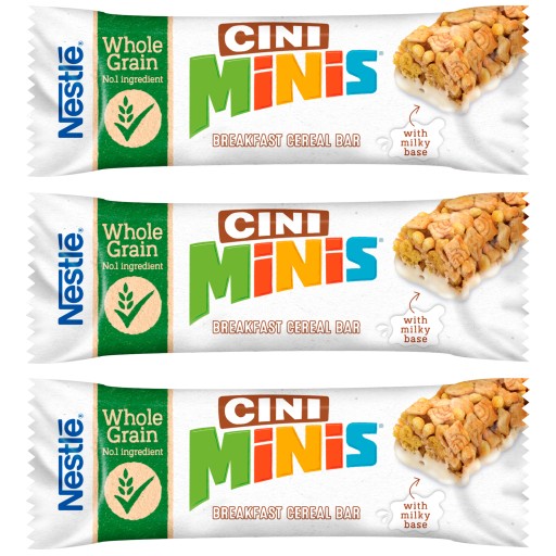 Nestlé Cini Minis Cinnamon cereálna tyčinka 3x25g