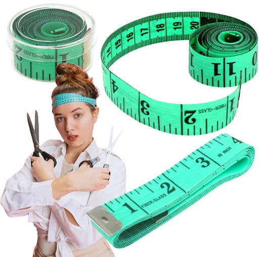 V2 KRAJČÍRSKE MIERY KRAJČÍRSKY CENTIMETER, OBOJSTRANNÝ METER 150 cm MIX.
