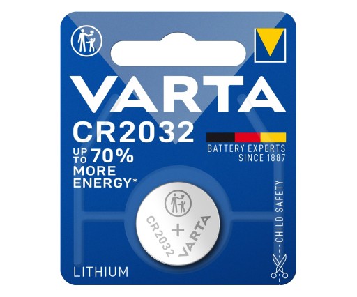 Varta CR2032 B1 3,0V LiMnO2 lítiová batéria
