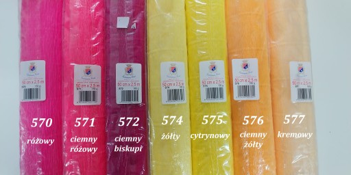 CREPE 50X250CM Cartotecnica Rossi Mix farieb
