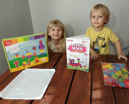 DREVENÁ HRA MONTESSORI PUZZLE 180 dielikov
