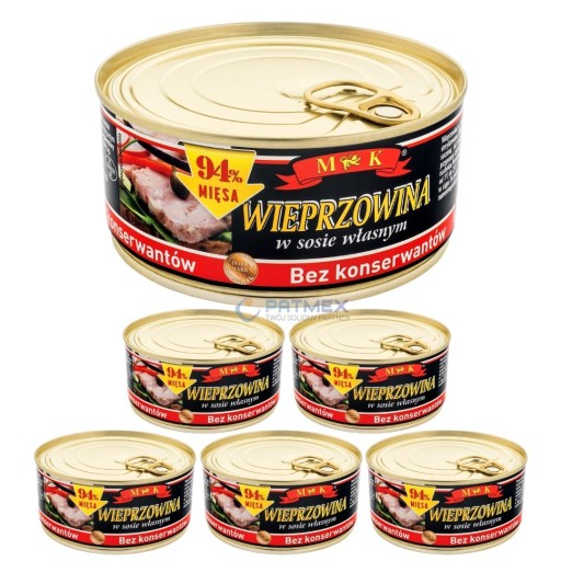 Bravčové mäso vo vlastnej omáčke 300g MK