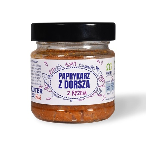 TRESKÉ PAPRICE S RYŽOU 155 g - RYBA KUTER
