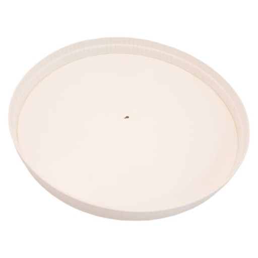 Papierový vrchnák 115mm bez plastov biely 50 ks