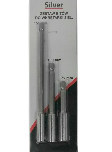 MAGNETICKÝ DRŽIAK BITOV 1/4 NÁDSTAVEC PRE SKRUTKOVAČE 150MM 100MM 75MM