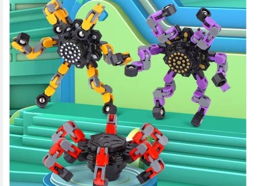 ANTISTRESOVÝ SKLADACÍ ROBOT FIDGET SPINNER