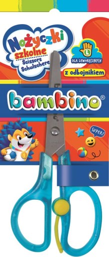 Školské nožnice pre ľavákov Bambino stoper