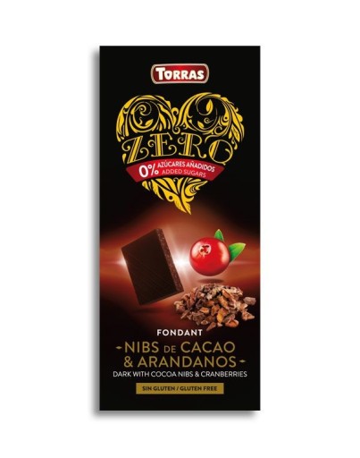 HORKÁ ČOKOLÁDA B/C S DRVENÝM KAKAOM A BRUSNICAMI