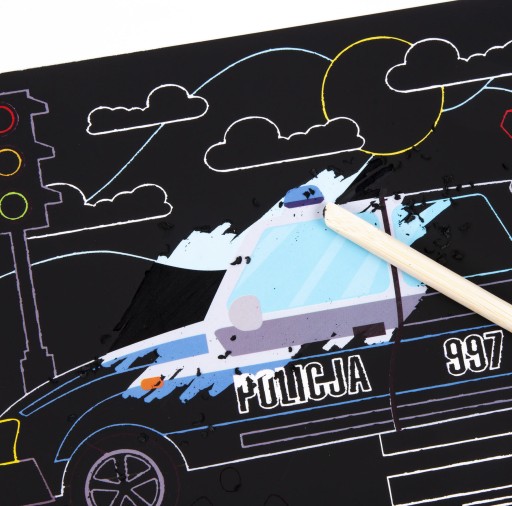 Stieracia doska KIDEA CAR + stylus 85569