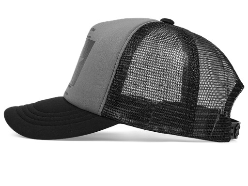 BATCH CAP Šedá STAR MESH BASEBALLOVÁ ČIAPKA