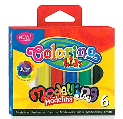 COLORINO MODELINA plastická pasta 6 FARIEB