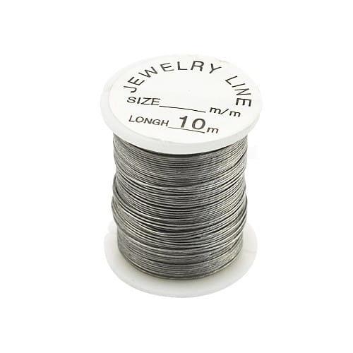 LJ01 Šperkárske oceľové lano 0,45mm 10m nerez