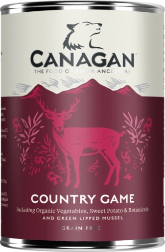 CANAGAN COUNTRY GAME KRMIVO PRE PSY 400g