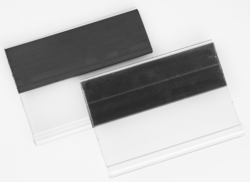 ČÍRA PÁSKA PRE MAGNETICKÝ ŠTÍTOK H-26 L-48 MM – 10 KS