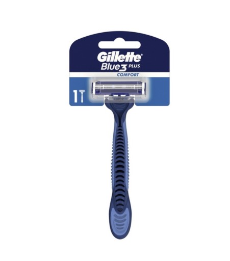 Jednorazový holiaci strojček Gillette Blue 3 plus comfort 1 ks.