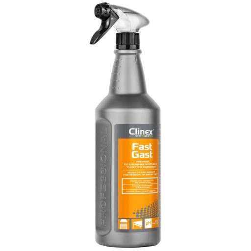 Clinex FastGast 1L prípravok na mastnú špinu