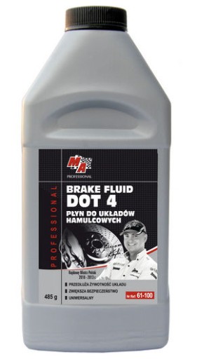 MY AUTO PRO Brzdová kvapalina DOT4 Grey 485g