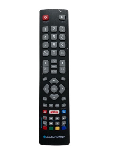 Diaľkový ovládač na čierne TV Blaupunkt BLF/RMC/0008