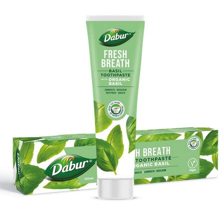 Zubná pasta Fresh Breath s bazalkou 100 ml - Dabur