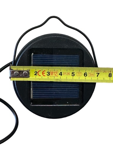 Solárne závesné svietidlo, náhradný diel na lampáše, Vodotesné
