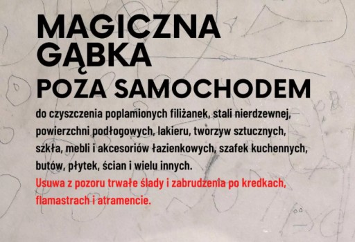 K2 MAGIC SPONGE K290 ODSTRAŇUJE NEČISTOTY BEZ ČISTIACEHO PROSTRIEDKU