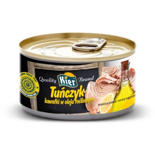 KIER Tuniak v rastlinnom oleji kúsky 170 g
