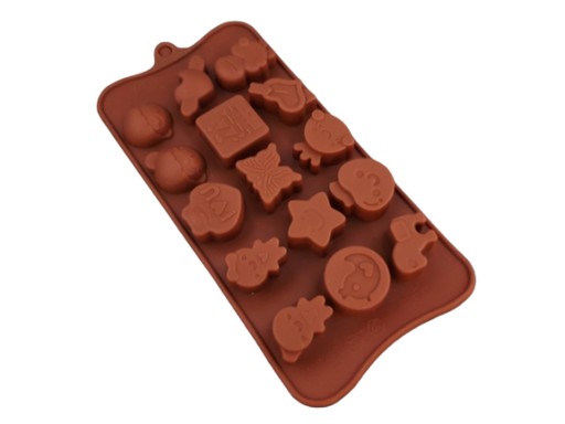 Silikónová forma na sviečky zo sójového vosku, vzory MIX