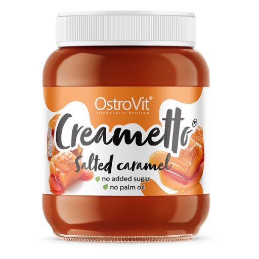 OstroVit CREAMETTO KRÉM Slaný karamel BEZ CUKRU
