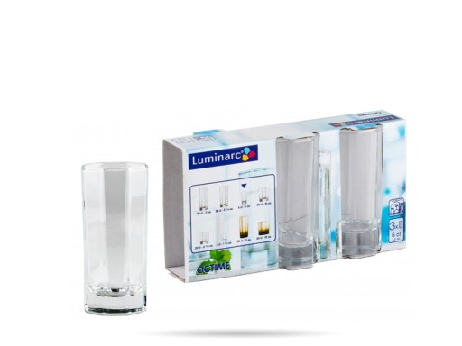 3 x pohár na likér vodka 60 ml Octime LUMINARC