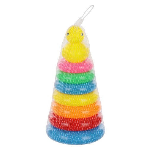 KAČIAČKA PYRAMÍDA S KOLESÁMI KAČICA MONTESSORI