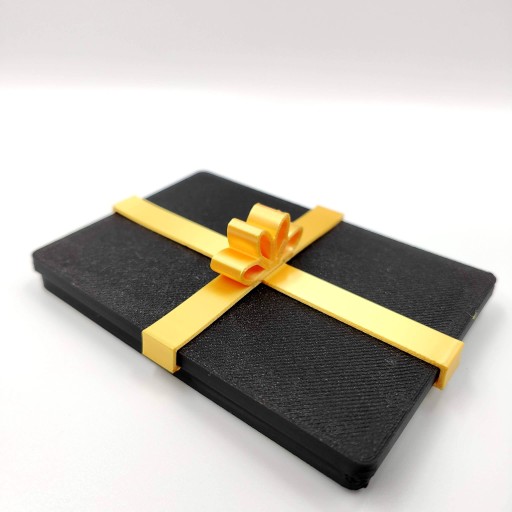 BOX balenie na POUKÁŽKU, darčekovú poukážku, DARČEKOVÚ KARTU, 3D darček