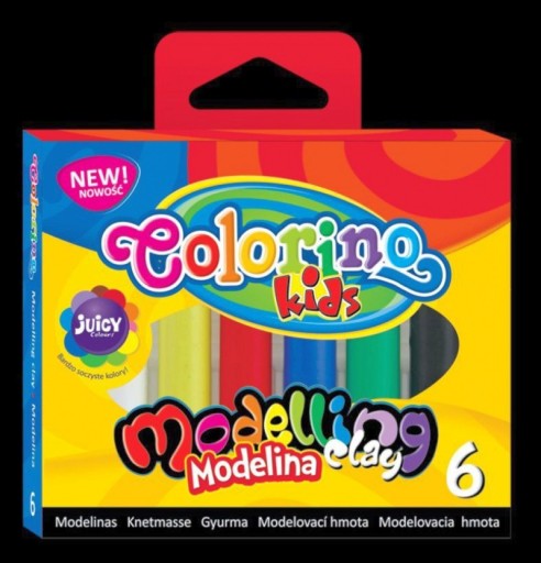 COLORINO MODELINA plastická pasta 6 FARIEB