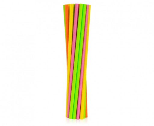 COLOR FLUOR MMIX PAPIEROVÉ SLAMIKY 24 ks