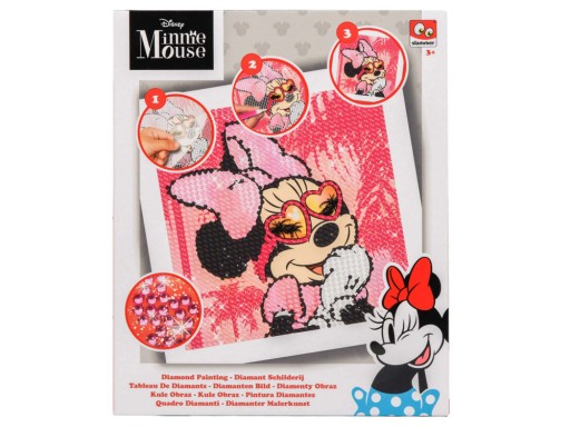Disney Diamantový orezávač Minnie Mouse Diamantový obraz ZA5132