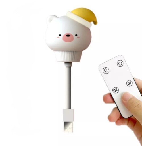 Detská nočná lampa USB DIAĽKOVÉ OVLÁDANIE LED NASTAVENIE