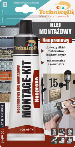 TECHNICOLL NEOPRÉN MONTÁŽNE LEPIDLO 100ml