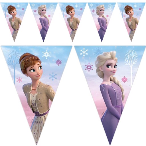 FROZEN papierové slamky na pitie Frozen ELSA ANNA narodeninová oslava 4 ks