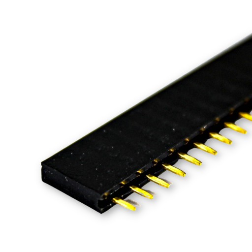 2x Goldpin samica pásik 2,54 mm 1x40 pin