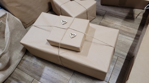 Jutový špagát Prírodný ekologický dekoratívny obal 100% Juta ECO 24m 2mm