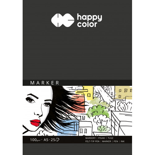 Skicovací blok Młody Artysa Happy Color A4 90g 50k