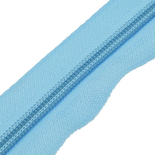 ZIPPER TAPE zips modrej farby 357 1 METER