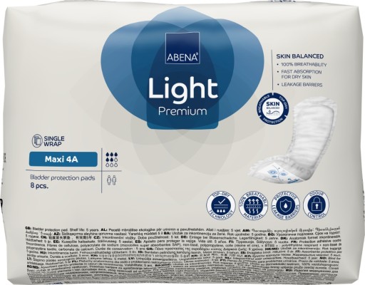 Abena Light Maxi hygienické vložky 8 ks