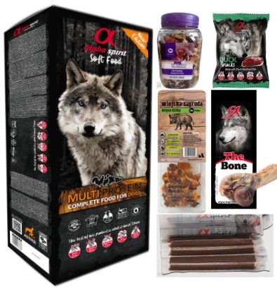 Alpha Spirit Multiproteín suchý mäkký 200g
