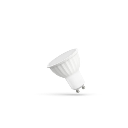 GU10 LED žiarovka 230V 9W SMD teplá mliečna biela